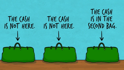 Optical Illusion: Can you spot the bag with money within 10 seconds?