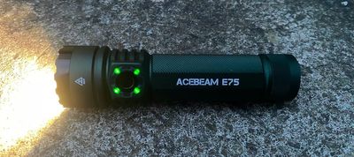 AceBeam E75 high-performance flashlight review: the bright stuff