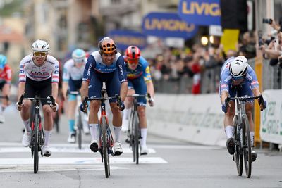 Jasper Philipsen sprints to victory at Milano-Sanremo after late attacks in the closing kilometres
