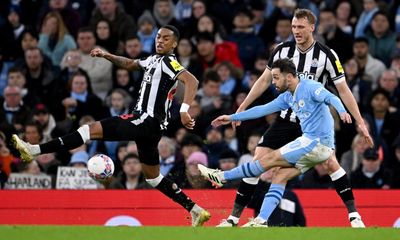 Silva’s double sends Manchester City into semi-finals at Newcastle’s expense