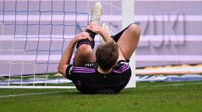 Harry Kane suffers injury scare after breaking ANOTHER record in big Bayern Munich win