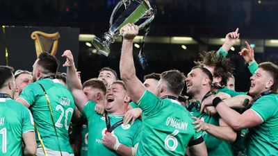 Ireland win back-to-back Six Nations titles with narrow win over valiant Scotland