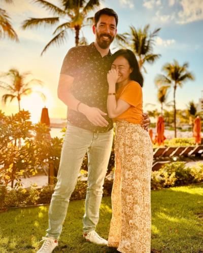 Drew Scott's Heartwarming Moment With Partner In Tropical Paradise