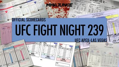 UFC Fight Night 239: Official scorecards from Las Vegas