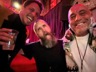 Joe Rogan's Joyful Selfie With Comedy Friends