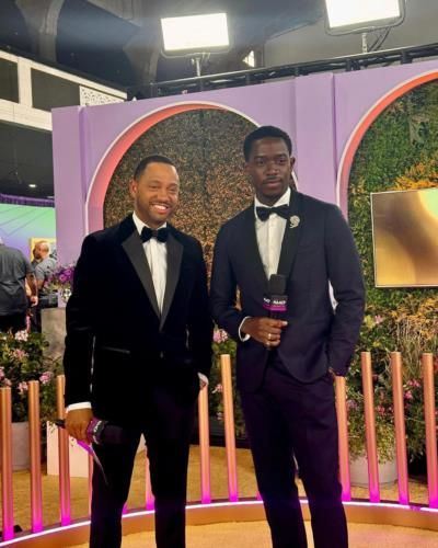 Sophisticated Duo: Terrence J And Damson Idris Shine In Suits