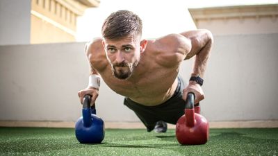 You don't need the gym to sculpt full-body muscle — just 5 moves and a kettlebell