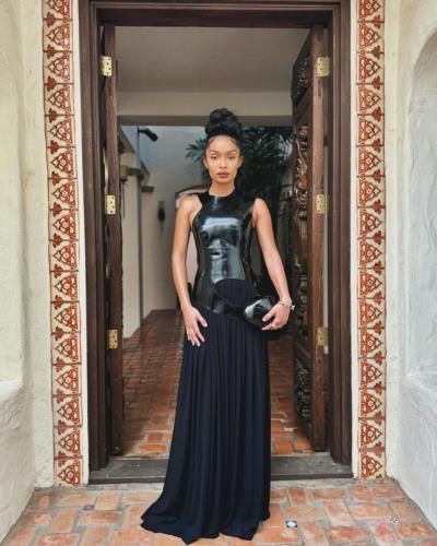 Yara Shahidi Stuns In Sophisticated Black Ensemble