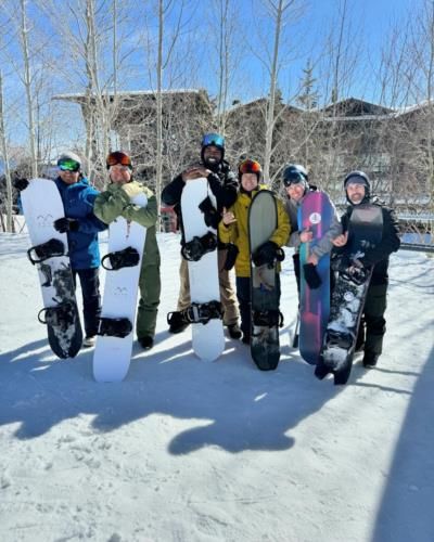 Calvin Johnson Embraces Adventure On Ice With Friends