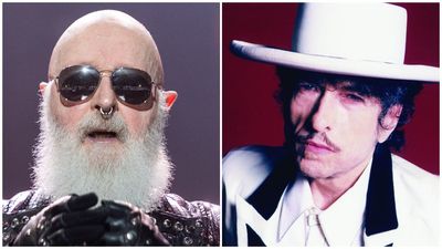 “Bob says: ‘Where you from?’ I say, ‘Birmingham’. He goes, ‘Birmingham? How’s Ozzy!’”: the unlikely time Rob Halford met Bob Dylan, the man who gave Judas Priest their name