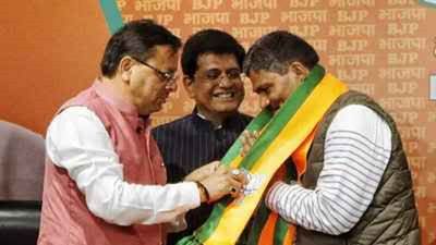 Uttarakhand Congress MLA Rajendra Bhandari quits party, joins BJP