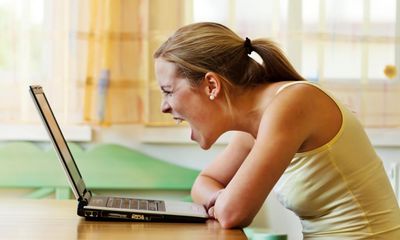 Maybe I should have suppressed my shriek as the screen flooded with porn, but I was teaching my kids a life lesson