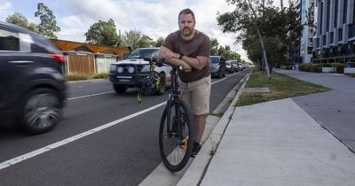 Cyclists want separate bike-only paths on Canberra's 'most dangerous' road
