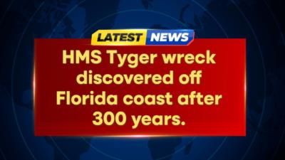 British Warship HMS Tyger Identified Off Florida Coast After 3 Centuries