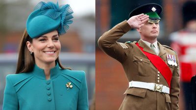 Watch Irish Guards Give Three Cheers to Kate Middleton During Annual St. Patrick’s Day Parade
