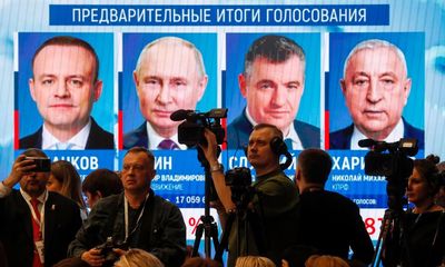 Vladimir Putin claims landslide Russian election victory