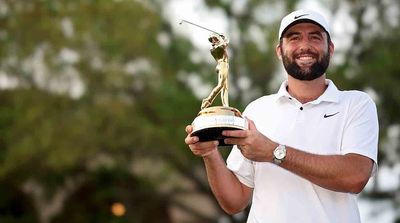 Scottie Scheffler Holes Out (Again) and Becomes First Back-to-Back Players Champion