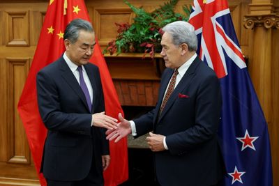 China's FM Wang Begins Diplomatic Blitz In New Zealand