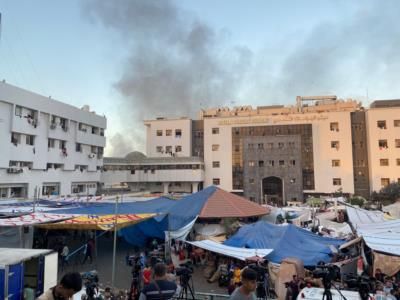 Israeli Troops Raid Gaza's Shifa Hospital