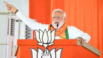Modi flays Rahul Gandhi over “Shakti” remarks, calls upon people to defeat “anti-Shakti” forces