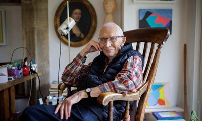David Hampton on painting and memorising poetry at 97: ‘Anyone creative is more likely to live longer’