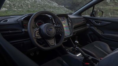 The 2024 Subaru WRX Has a Regular Turn Signal Stalk, Praise Be