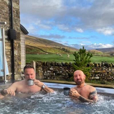 Michael Vaughan Enjoys Water, Coffee, And Leisurely Stroll In Yorkshire