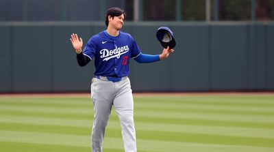 Dodgers’ Shohei Ohtani Could Play in Outfield This Season Despite Elbow Injury