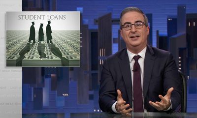 John Oliver on student loans: ‘It’s hard to feel like this system isn’t rigged’