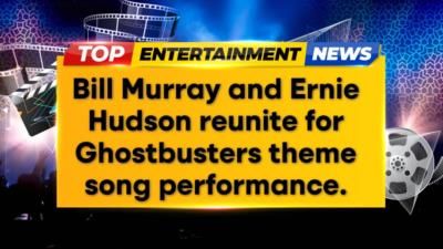 Ghostbusters Stars Reunite For Iconic Theme Song Performance On TV