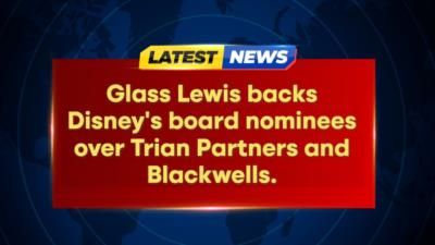 Glass Lewis Backs Disney In Proxy Battle Against Trian Partners