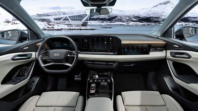 The 2025 Audi Q6 E-Tron In-Car Tech: PlugShare, Video Games, OTA Updates And More
