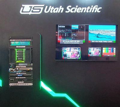 Utah Scientific, Apantec To Feature Multiviewer, Router Integration At 2024 NAB Show