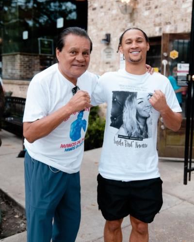 Regis Prograis Shows Support For Roberto Durán's Recovery