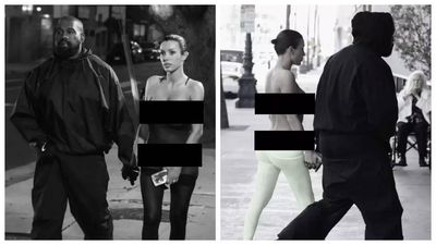 Bianca Censori SHOCKS onlookers in SEETHROUGH outfit on day out with husband Kanye West - Pics Inside