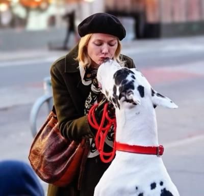 Actress Naomi Watts Kissing Adorable Dog In Heartwarming Moment