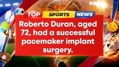 Boxing Legend Roberto Duran Receives Successful Pacemaker Implant Surgery