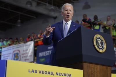 Five States Hold Presidential Primaries As Trump And Biden Campaign