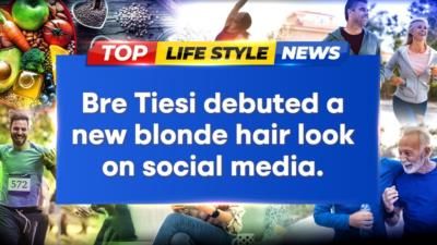Bre Tiesi Debuts Blonde Hair, Reverts Back To Brunette