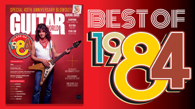 Van Halen, Metallica, SRV, Iron Maiden, Rush, Dio, Yngwie, Vai and the greatest guitar albums of 1984 – only in the new Guitar World