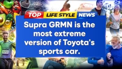 Toyota To Release High-Performance Supra GRMN With 454-Hp Engine