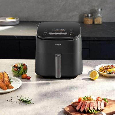 We tried the new COSORI air fryer to test the claim that it's 46% faster than competitors
