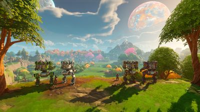 Cozy co-op space farming game with mechs crashes onto Xbox Game Pass today