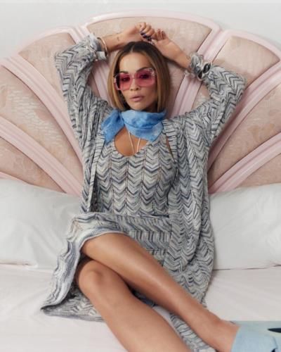 Rita Ora Stuns In Vibrant Outfits For Instagram Photoshoot