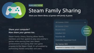 Steam Family Sharing is changing — here's how it'll benefit or hurt you