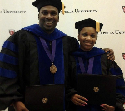 Woman Overcomes Teenage Pregnancy at 13 and Gets Her PhD The Same Day As Her Son