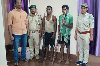 Two poachers arrested for opening fire at Odisha sanctuary staff