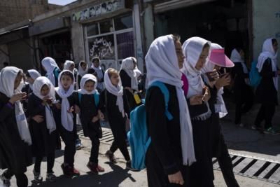 Taliban Bars Afghan Girls From Education Beyond Sixth Grade