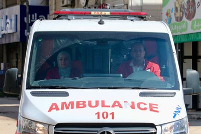 Palestinian paramedics fear Gaza dangers will spread to West Bank