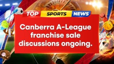 A-League Canberra Franchise Sale Deadline Approaching In Next Two Weeks